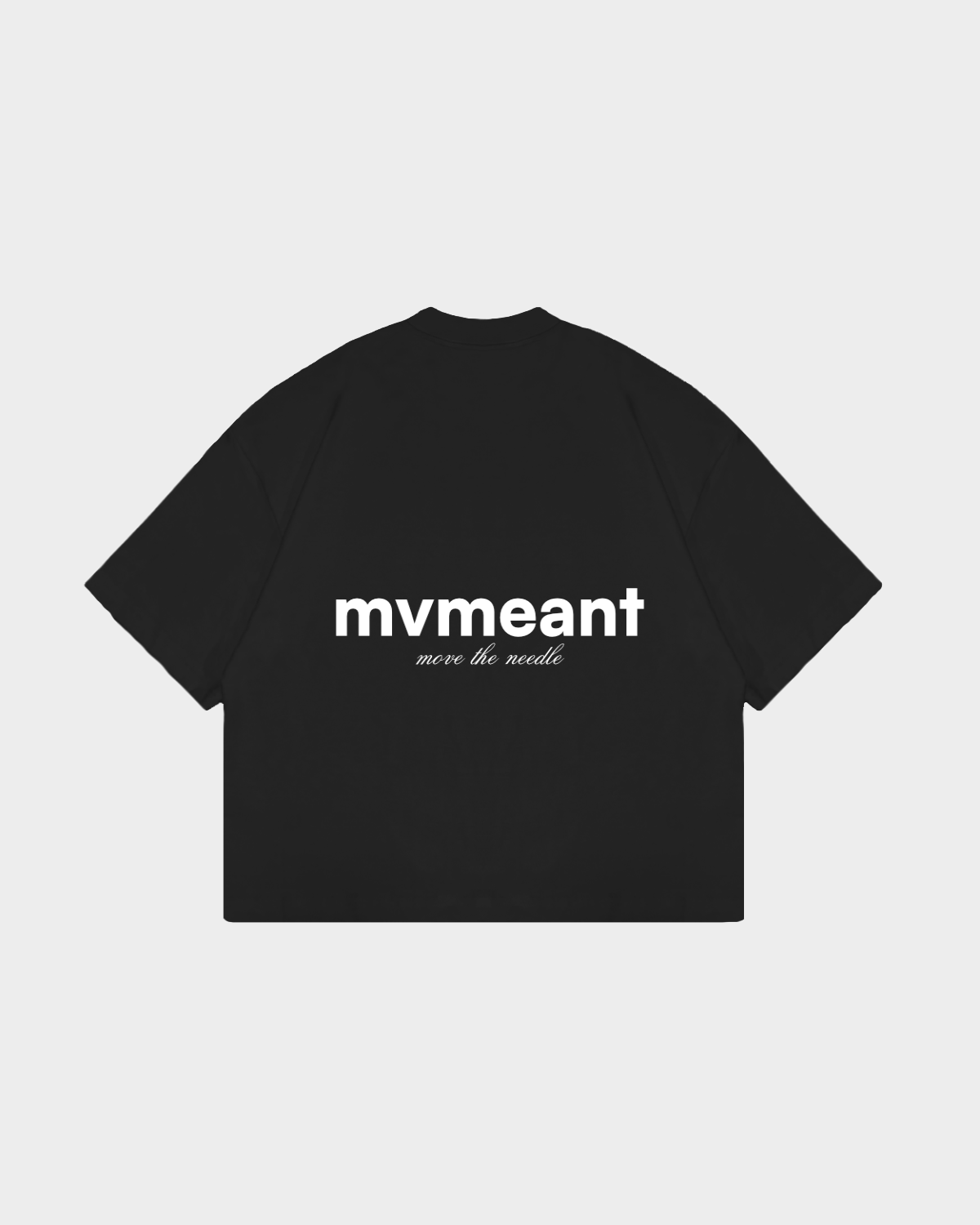 MOCKNECK TEE- BLACK